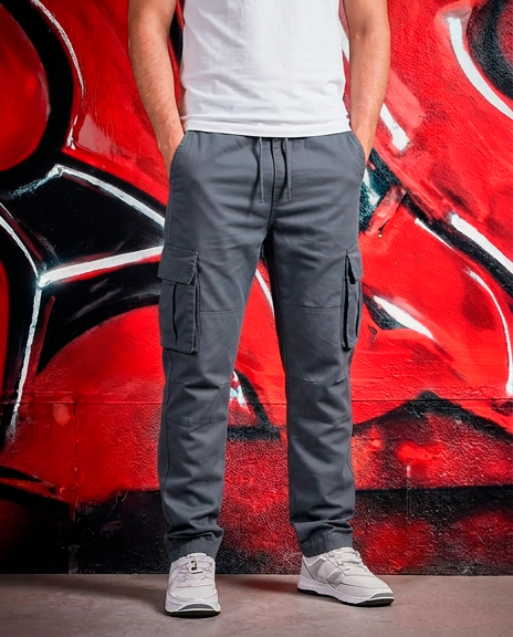 Calça Cargo Bazika - Preta