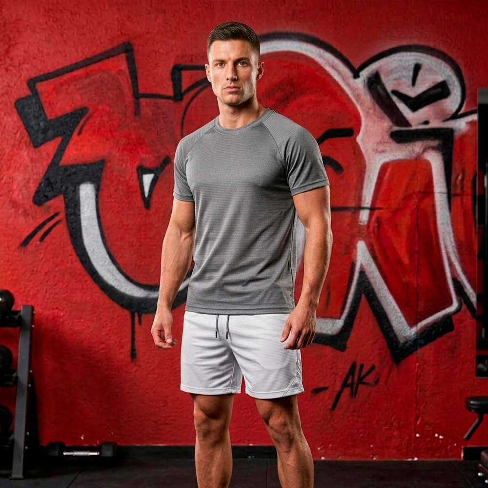 Conjunto AKA - short e camiseta - visual 2